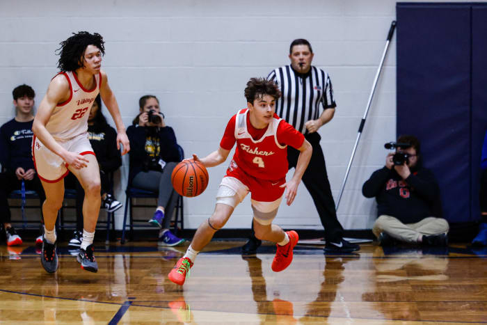 Fishers Indiana Homewood-Flossmoor Illinois boys basketball February 3 2024 Nate Latsch 25829